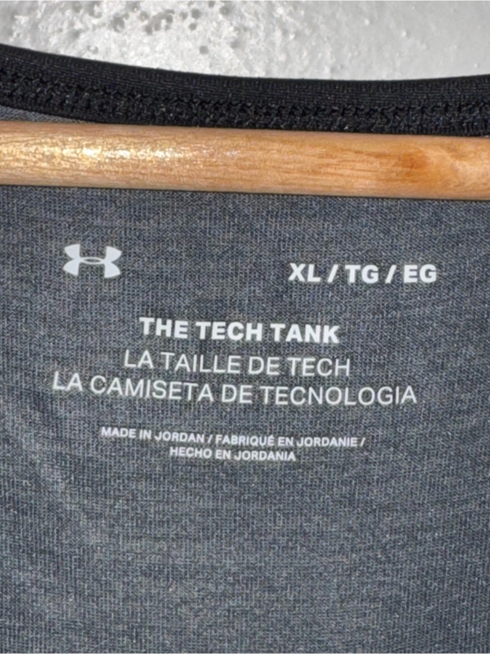 Under Armour The Tech Tank Gray Athletic Tank Top Shirt Men’s Size Extra Large - Picture 4 of 6